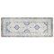 World Rug Gallery Antifatigue Mat, 47 in L x 18 in W, 0.47 in Thickness, Traditional, Blue 999BLUE18X47 - alternate 4